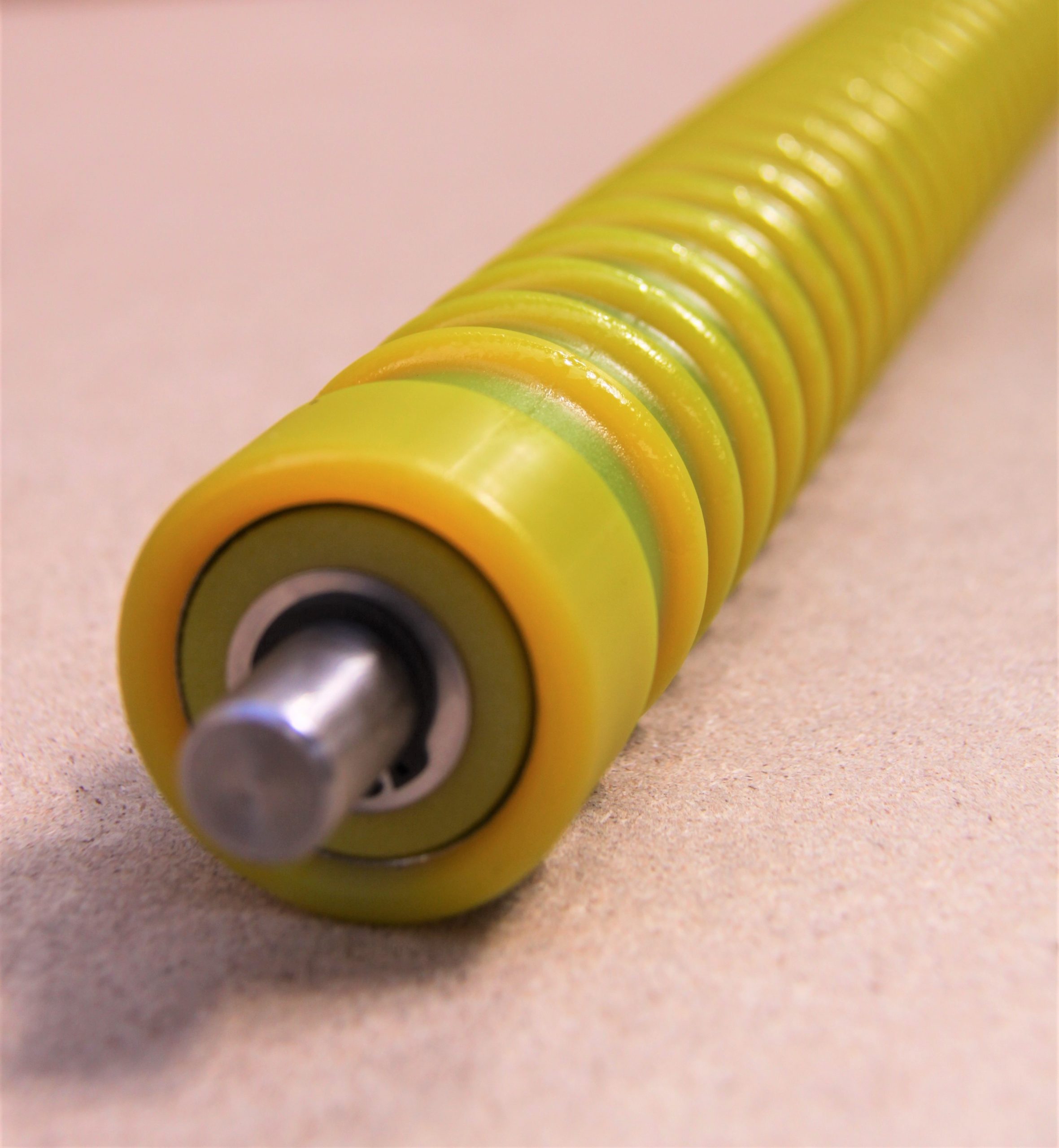 2" × 18" Grooved Roller