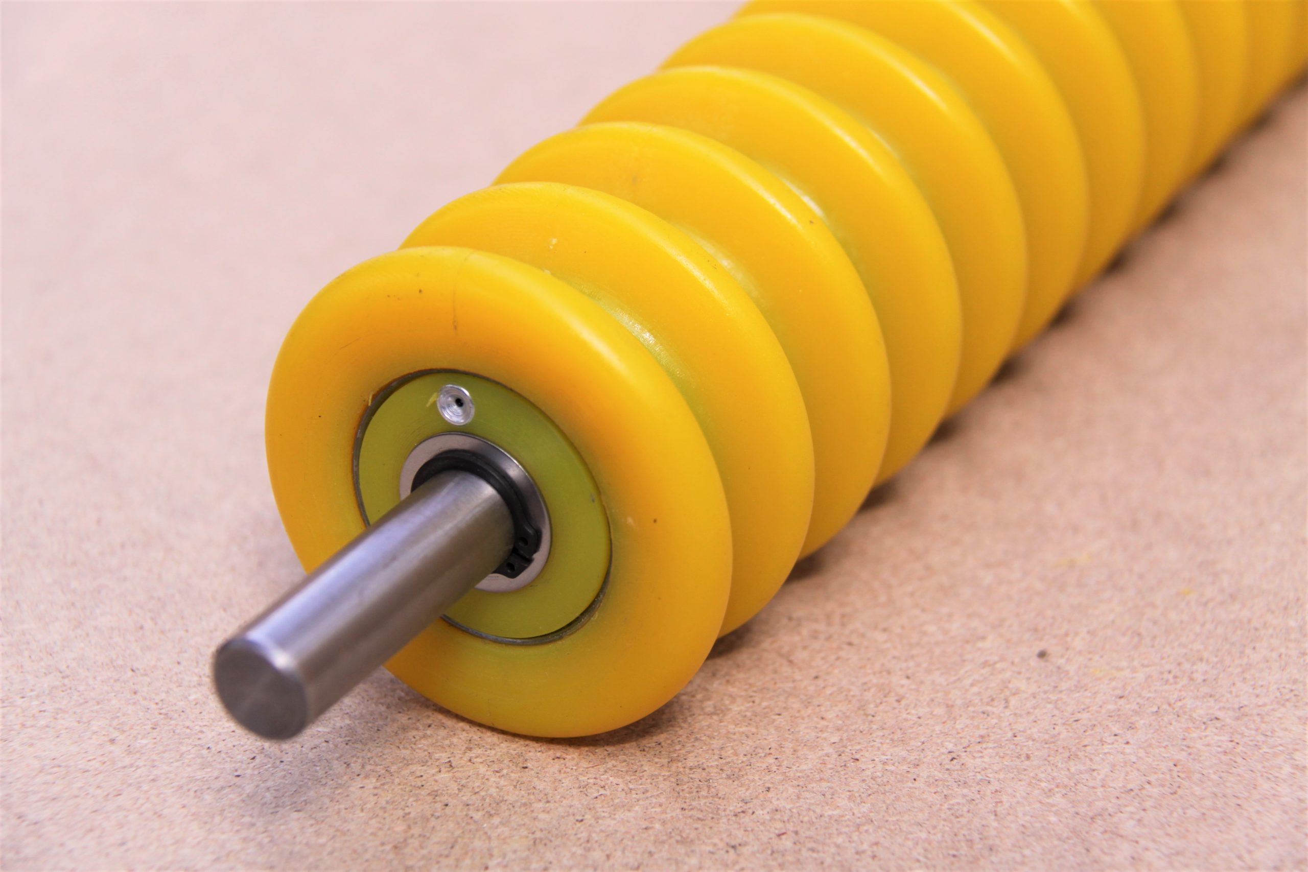 3" × 30" Grooved Roller