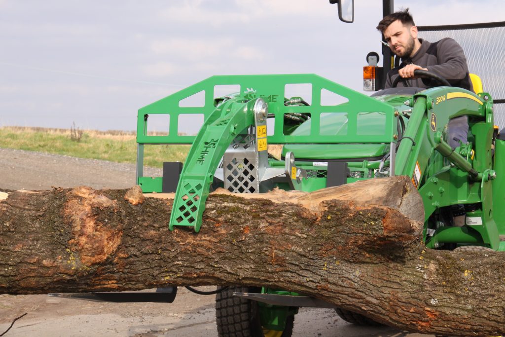 Pallet Fork Log Grab