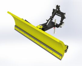 72" Chassis SNOW BLADE