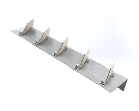 22" QA7 deflector vane kit