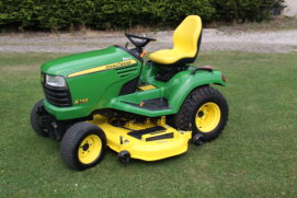 Second hand john deere ride on mowers online