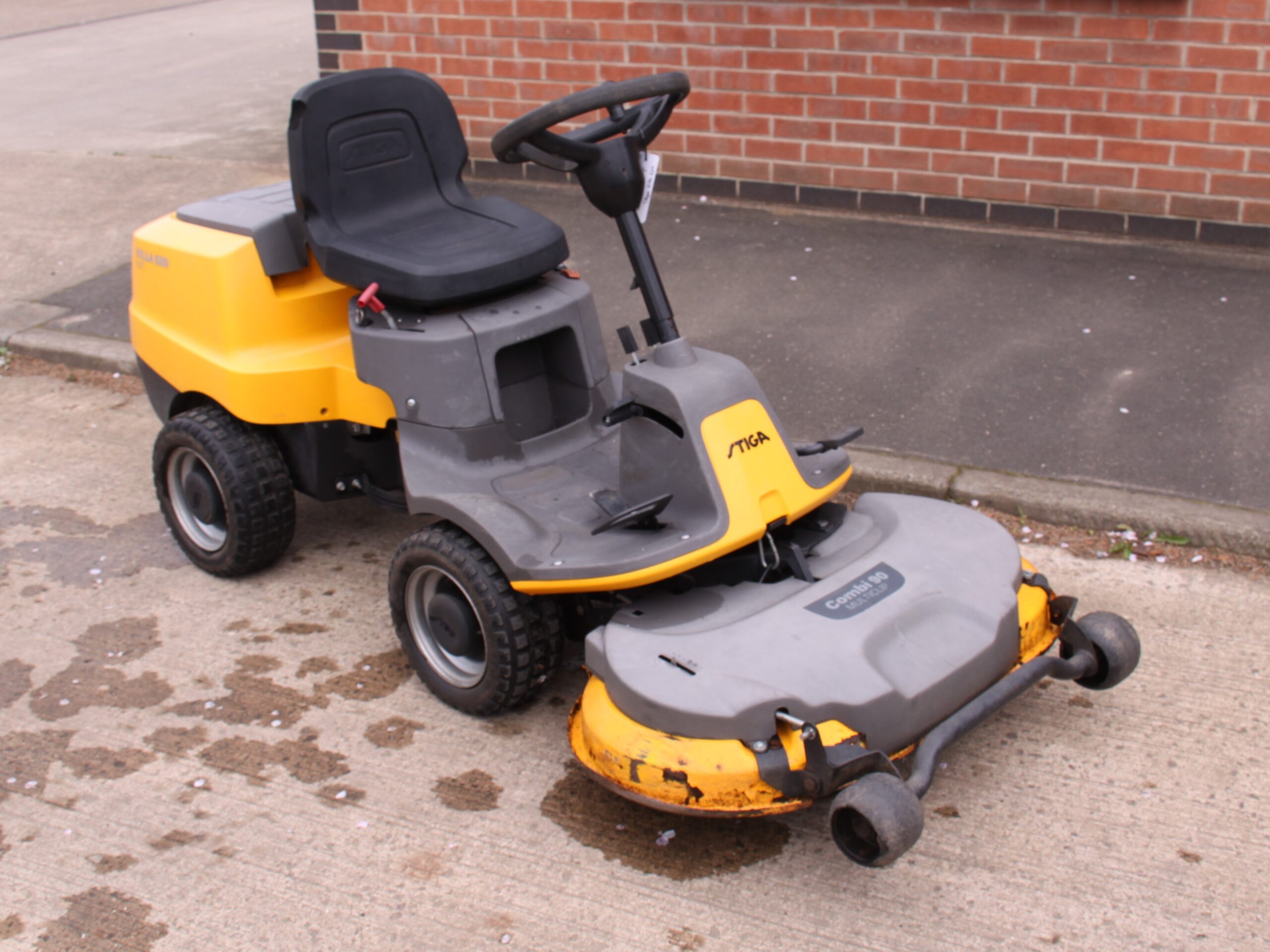 Used stiga mowers online