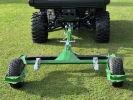 Pedestrian Greens Mower Trailer - John Deere Version
